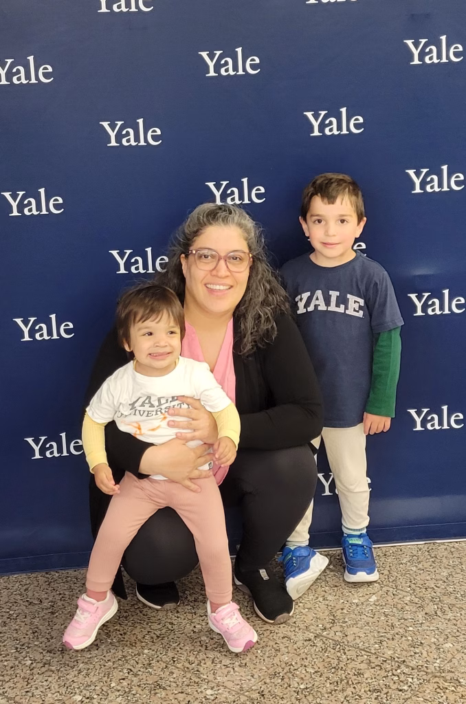Sibel Yalcin & her kids