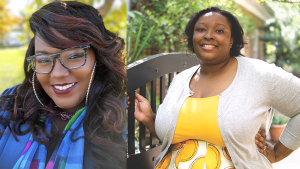 Headshots of Ariangela Kozik and Kishana Taylor