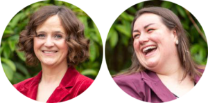 Dr. Leila Strickland and Michelle Egger, Co-Founders of BIOMILQ