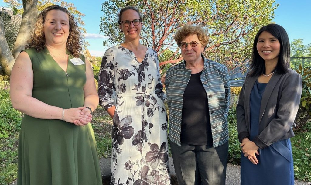 From left to right: Dr. Kaitlyn Casimo, Dr. Adrienne Sutton, Dr. Connie Celum, Dr. Sylvia Qu