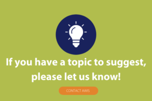 Contact AWIS to suggest a webinar topic